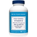høy Gamma Vitamin E - støtter immun- og kardiovaskulær helse - 400 IE (120 Softgels)