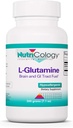 Nutrikologi L-Glutamin pulver - Gut helse for menn og kvinner, gratis form Aminosyre, ren, 4,7 g Supplement - 7.1 Ounce