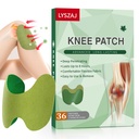 36Pcs Knee Patches, Brookwood Extract klistremerke 8-Hour Heat Patches av felles for kne, tilbake, hals, skulder