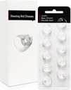 Double Vent 10mm-Hearing Aid Domes for Oticon Minifit, Oticon høreapparat utstyr, erstatningsdeler Tilbehør Universal Oticon Domes for høreapparat rengjøringssett (10 stk)