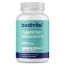 BESTVITE Vegetarisk Glukosamin 1000mg (120 vegetariske kapsler) - Ingen stearates - Ingen fillers