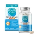 Helse og hennes Perimenopause Mind + Kognitiv funksjon støtte, for tidlig stadium av Menopause, Mental energi, kosttilskudd for kvinner med vitaminer, Glutenfri, ikke-GMO, Vegansk (30 ct - 1 måned)
