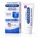 FUNGINIX Jock Itch behandling - lindrer kløe, brenning, skalering og chafing, Naturlig Anti-Itch behandling med Tolnaftate, Pleasant Topical Cream (1 Ounce)