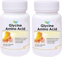 BETT Biotrex Glycine Amino Acid - 60 Veg Kapsler - Pakke med 2, fremmer god helse