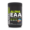 NutraBio Alpha EAA - hele dagen Aminosyrer for muskelvekst og hydrasjon - essensielle aminosyrer med nootropics & Adaptogens- Full Spectrum EAA BCAA pulver - 30 serveringer - New York Punch