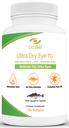 Formulert på å hjelpe lindre tørr, kløende øyne - 1700mg triglycerid Omega-3 + EPA & DHA, Lutein, Zeaxanthin, B12, D3-60 Serveringer (Ultra tørr øye, UDETG - 2 måneder)