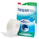Nexcare Fleksibel Clear Tape, Vanntett gjennomsiktig medisinsk tape, sikre kjoler og Catheter Tubing - 1 I x 10 Yds, 1 Roll av Tape