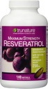 TruNature Resveratrol Plus Standardisert Trans-Resveratrol 250 Milligram, 140 vegetariske kapsler