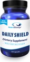 Doctors Fordel Daglig Shield Multivitamin med grønn te ekstrakt & Bilbær ® 120 Ikke-GMO Capsule Antioksidant Supplement for å bekjempe gratis radikal skade og støtte immunsystem