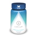 Levium Maksimal styrke Stress Relief Supplement | Calm and Mood Support Supplement med KSM-66 Ashwagandha, GABA, L-Theanine, Magnesium | 90 kapsler, 30 dagers levering