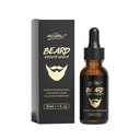 Beard vekstolje med biotin koffein, stimulere beard vekst serum for ansiktshår behandling, fremme hårvekst for menn full lengre Masculine tykkelse mannlig beard gave