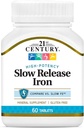 21st Century Slow Release Iron Tabletter, 60 Count Pakning 2 - Emballasje May Vary