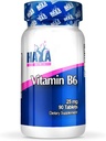 HAYA LABS Vitamin B6 / 25mg. / 90 Tabs. Energi og sunn immunsystem, energi og ytelsesstøtte, metabolisering av karbohydrater