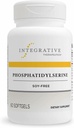 Integrativ terapi Fosfatidyderin - Brain Funktion Support Supplement * - Støtter sunn stressrespons* - Glutenfri, soya-fri og myk-fri - 60 Softgels (60 Services)