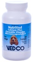 Nutrived kalsium Plus Chewable vitaminer for hunder - 60 tabletter