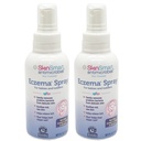 SkinSmart Eczema Spray for babyer og toddlers, fjerner bakterier så huden kan helbrede, 4 Ounce Spray (Pack of 2) trygt for delikat og rå hud