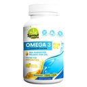 Sea-Harvested Pelagic Omega-3 Fish Oil for hjertehelse, øyne og felles støtte - 1200 mg, 90-dagers forsyning - høy styrke EPA DHA fettsyrer - sitronflavor anchovy fiskolje - 90 Softgels