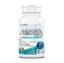 Kappa Ernæring drevet av MagbrainTM Magnesium L-Treonate Plant-basert, 420 mg Elementalt Magnesium (3 kapsler) fra 2,253 mg, 150 Vegan Kapsler, hjerne, søvn og muskel støtte.