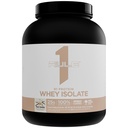 Regel 1 Naturlig Flavored R1 Protein Whey Isolate - Ren formel med 25g Protein & 6g BCAA Eksklusivt Isolert & Hydrolysert kilder for utvinning av trening (4,3 pounds*, ren vanilla)
