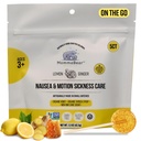 MommaBear Humør og bevegelse sykelighet Lollipops - Ikke-GMO sitron & Ginger Candy for tristhet - Organic Lollipops for barn 3+ & gravide kvinner til å alliere Queasiness - Kids reise Essentials (5 pakke)