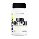 NutraBio Horny Goat Weed Extract Supplement, 500mg - for både menn og kvinner, hjelper støtte energi og vitalitet, 90 grønnsaker kapsler