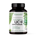 EMERALD LABS UC-II Joint Formula - laget med usedatured collagen Type II, Bioperine, Curcuminoids & mer for muskel & felles helse & mobilitet & fleksibilitetsstøtte - 60 Grønnsaker Kapsler