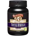 Barleans totale Omega 3 6 9 Softgels, blandet fiskeoljesupplement med bore- og flaksolje, 1000 mg Omegas ALA, EPA, DHA og GLA for felles støttesupplementer og hjertehelse, 90 teller