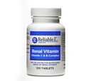 Pålitelig 1 LABORATORIES Renal vitamin C & B kompleks for menn og kvinner (100 tabletter per flaske) (enkel)