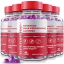 (5 Pack) Elite Testo Rx Gummies, alle naturlige mannlige formel, Premium Supplement for menn, EliteTesto Rx piller for generell helse, Elite TestoRx Gummy s, Offisiell EliteTestoRx anmeldelser (300 Gummies)