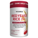 Weider Rød Yeast Rice Plus 2-pakke med Phytosterols 1200 mg per 2 tabletter (240 tabletter X 2)