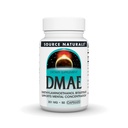 Kilde Naturals DMAE, Dimetylaminoetanol Bitartrat - støtter mental konsentrasjon - 50 kapsler