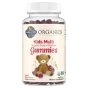 Garden of Life Organics Kids Gummy vitaminer, Certified Organic, Non-GMO & Vegan Complete Children's - B12, C & D3 Gluten, Soya & Dairy Free Ekte Frukt Chew Gummies, Multi, Cherry, 120 greve