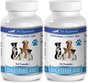 PET Forsyning & NUTRITION LLC Hundegassbehandlinger - Hundededempende AID PROBIotics - Naturlig tilnærming - løsning til dårlig puste og gass - Counter diarrea - acidophilus for hunder - 2 flasker (120 behandlinger)