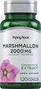 Piping Rock Marshmallow Root Supplement | 2000mg | 120 kapsler | Herbal konsentrert ekstrakt | Ikke-GMO, Glutenfri