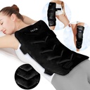 REVIX ekstra stor ispakke for tilbake, 13\" x 21\" Reusable Gel Cold Pack Wrap for full rygg, Hip, og ben relief, XXL kald kompressor for muskelsorg, tretthet og daglig gjenoppretting, svart