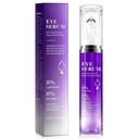 Under Øye Roller Serum - 8% Koffein & 8% Retinol Øyekrem for mørke sirkler, Puffiness og poser, Puffy poser Fine linjer Wrinkles, 360° Massasje Ball Krem, Hyaluronsyre Serum for menn og kvinner