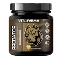 Predator Muskelbygger Chewable Tabletter for hunder - Canine Dog Supplement for muskel gevinst - 60 faner