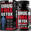 Total Detox og Liver Cleanse - USA Laget - 5-dagers Detox - Natural Toxins Cleaner for hud, hår, negler, Gut - Mega støtte og reparasjon - Natural Herbal Health Formula, Immunstøtte
