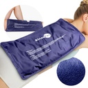 Ekstra store gele fleksible rygg ispakker for skadeskader reusable, 11 \"x 20\" kaldt pakke Wrap for kne ben hals skulder Hip tilbake smerte relief, kald kompress terapi for svimmelhet, kirurgi