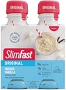 SlimFast-måltid erstatningshake, Original fransk vanilla, 10g klar til å drikke protein for vekttap, 11 Fl. Oz-flaske, 4 greve (pakke May Vary)