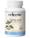 Eklektisk urt - Raw Freeze tørket Nettle Leaf Capsules | Støtter sinus + immunrespons | Naturlig Herbal Supplement | Ikke-GMO, Vegan, Hele urt (90 CT | 300 mg)