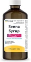 Rising Health Natural Vegetability Laxative - Senna Sennosider Syrup 8,8 mg/5ml - Accelerasjon Relief - Sjokolade Flavor - Sammenlignet med Senokot® Syrup