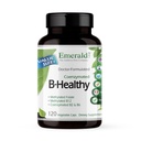 EMERALD LABS B-Healthy - Vegansk vitamin B-kompleks - Inkluderer metylert folinsyre og fullspektrum B-vitaminer - støtter immun, hjerne og hjerte helse * - 120 Grønnsaker Kapsler