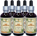 Hun Chuang Zi (Fructus Cnidii) Tinktur, organisk tørkede frukter flytende ekstrakt (merkenavn: HerbalTerra, stolt laget i USA) 5x2 fl.oz (5x60 ml)
