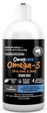 Omegease Fish Oil for hunder og katter - Fineste for kjæledyr Omega 3 for katter og hunder - Supplement for hud og Coat, kløe, skjøt, joints & immune helse - 100% ren Omega Fish Oil med EPA & DHA (16 oz)