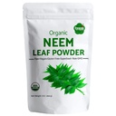 Iyasa Holistics Organisk Neem pulver Ayurveda urt og superfood, støtter blod og lever renselse, fremmer sunn hår og ren hud, forseglbar pose på 16 oz/ 453g