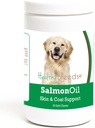 Sunn avler Golden Retriever Salmon Oil Myk Chews 90 greve