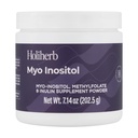 Holiherb Myo Inositol + Metylfolat Supplement for kvinner Fertilitet Kosttilskudd for Hormonal Balance & Ovarian helsestøtte | 4g Myo Inositol per servering | 50 Serveringer