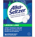 Alka-Seltzer Lemon Lime Heartburn Relief tabletter, Fast syre Indigeringsrelief, Antsyre med sitron Lime Flavor 36 Ct