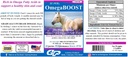SU-PER OmegaBOOST Fish Oil for hester - Premium Omega 3 og Omega 6 fettsyrer Supplement - støtter sunn hud & Coat - 1 Gallon